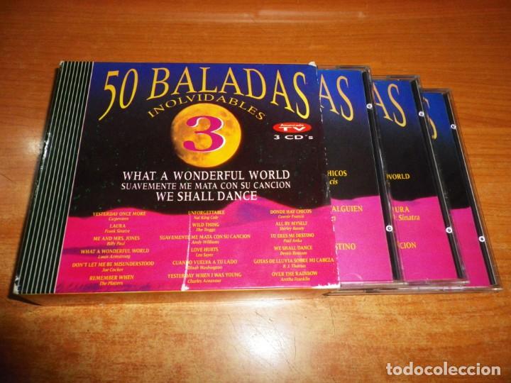 50 baladas inolvidables 3 triple cd album año 1 - Comprar CDs de Música ...