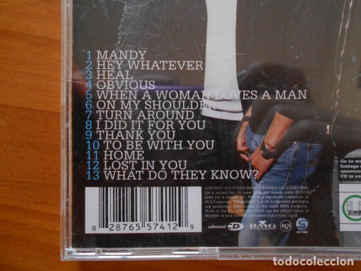 CDs de m&uacute;sica: CD WESTLIFE - TURNAROUND (6G) - Foto 2