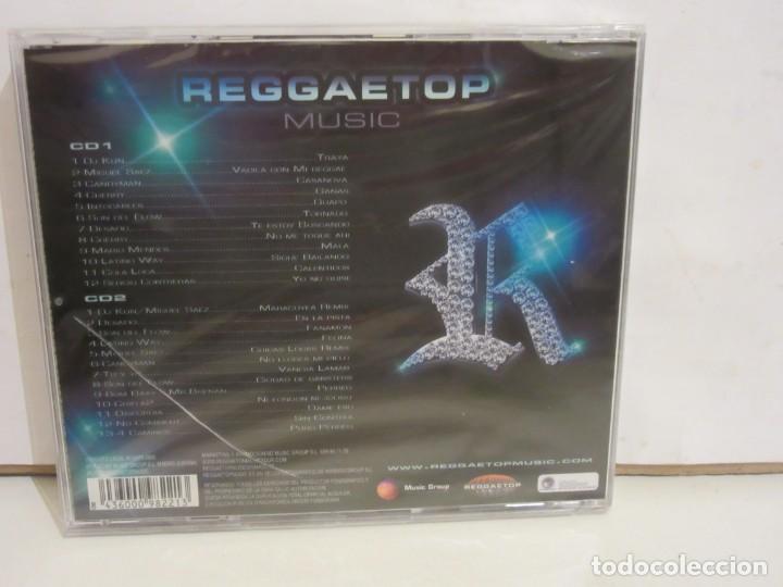 CDs de Música: Reggaetop Music - Los Top Del Reggaeton - 2 x CD - DJ KUN, CHERRY.... 2005 - NUEVO - Foto 2 - 219377181