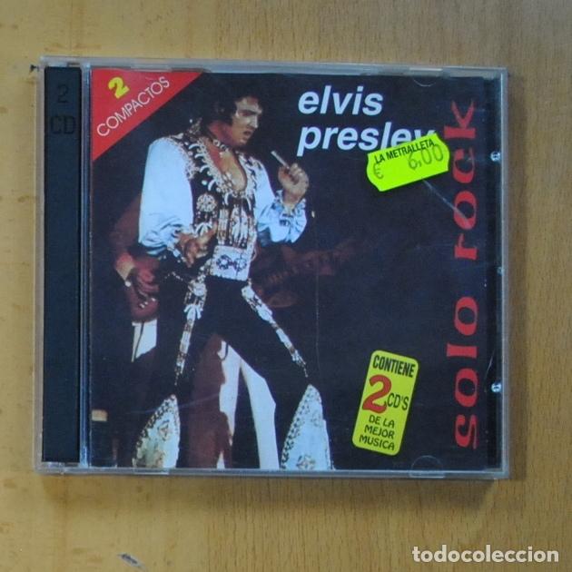 CDs de m&uacute;sica: ELVIS PRESLEY - SOLO ROCK - 2 CD - Foto 1