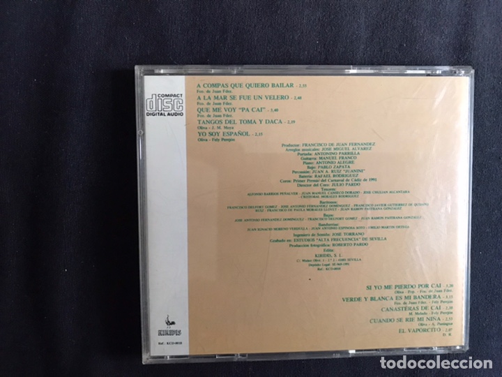 CDs de m&uacute;sica: Desde Cai. Turronero. Dif&iacute;cil - Foto 2