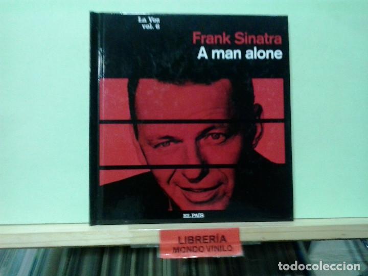 CDs de m&uacute;sica: LMV - Frank Sinatra. A man alone - Libro + CD - Foto 1
