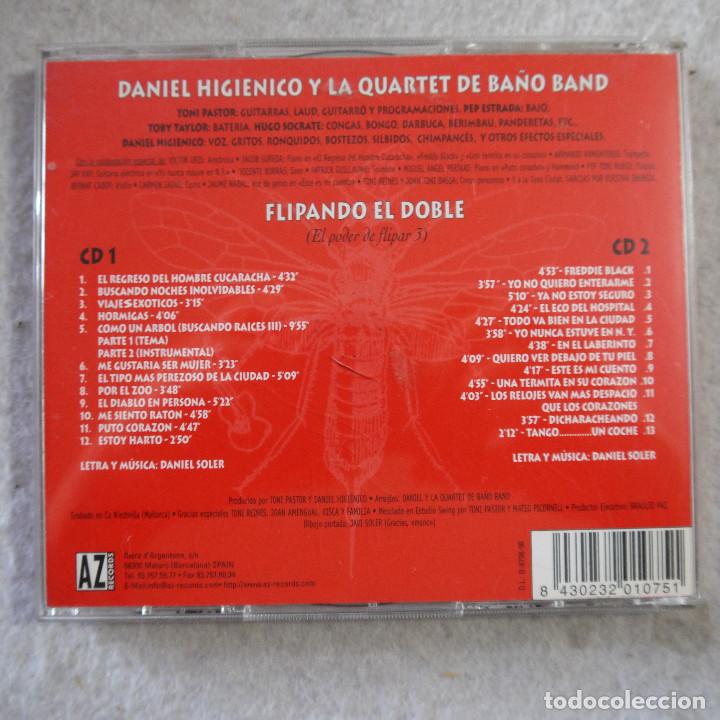 CDs de m&uacute;sica: DANIEL Y LA QUARTET DE BA&Ntilde;O BAND - FLIPANDO EL DOBLE - 2 CDS - Foto 4