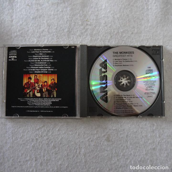 CDs de m&uacute;sica: THE MONKEES - GREATEST HITS - CD 1990 - Foto 2