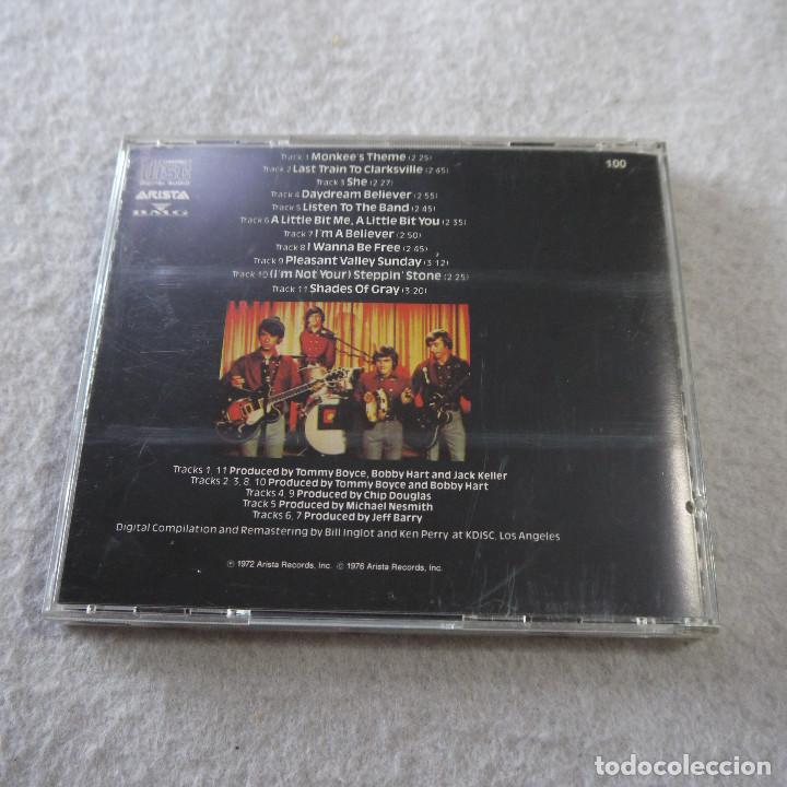 CDs de m&uacute;sica: THE MONKEES - GREATEST HITS - CD 1990 - Foto 3