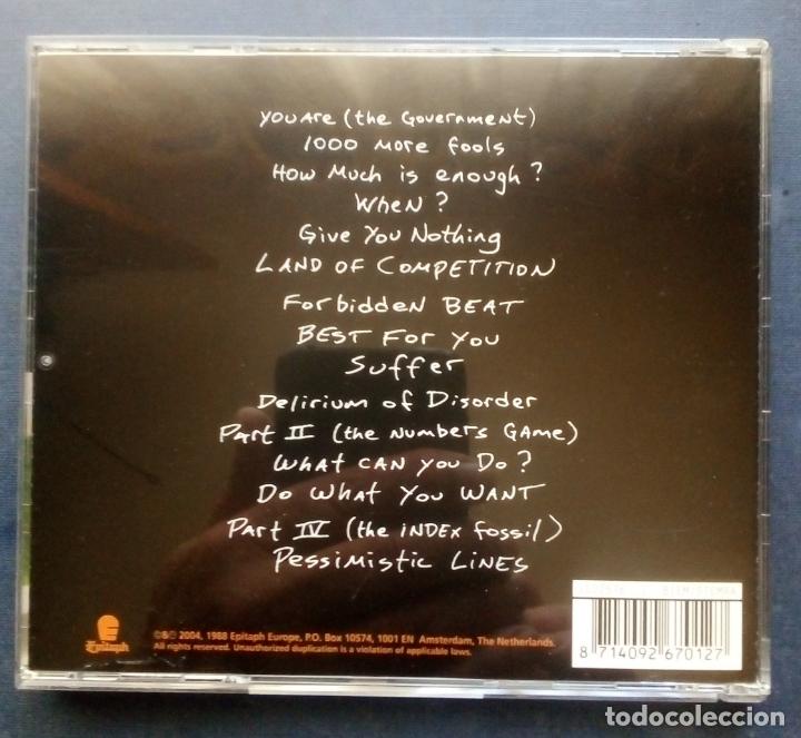 CDs de m&uacute;sica: CD BAD RELIGION - SUFFER 2004 - Foto 4