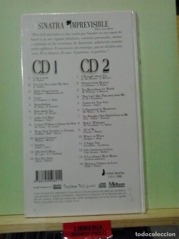 CDs de m&uacute;sica: LMV - Frank Sinatra. Imprevisible. Libro + 2 CDs - Foto 2