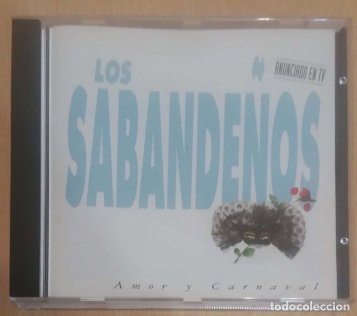 CDs de m&uacute;sica: LOS SABANDE&Ntilde;OS (AMOR Y CARNAVAL) CD 1992 - Foto 1
