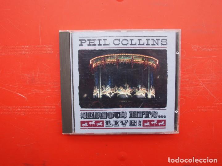 CDs de m&uacute;sica: C D PHIL COLLINS &rdquo;SERIOUS HITS..LIVE! &rdquo; - Foto 1
