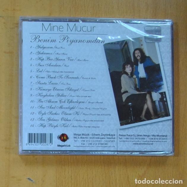 CDs de m&uacute;sica: MINE MUCUR - BENIM PIYANOMDAN - CD - Foto 2
