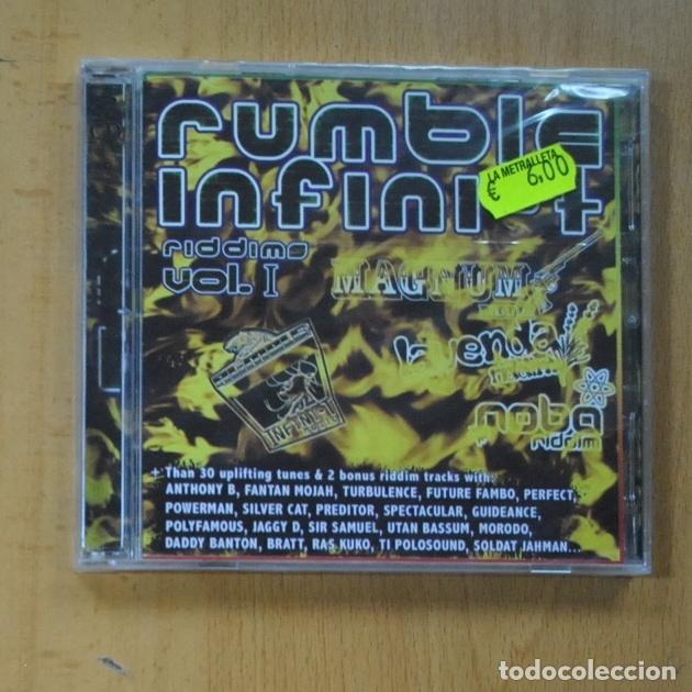 CDs de m&uacute;sica: VARIOS - RUMBLE / INFINI T RIDDIMS VOL 1 - CD - Foto 1