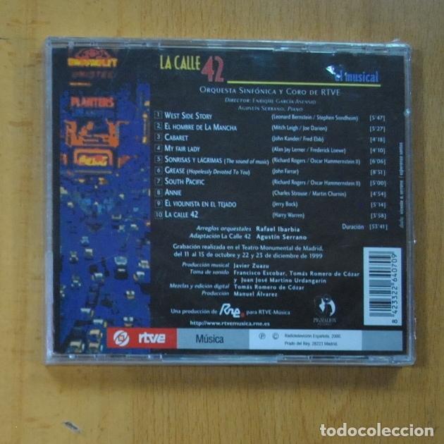 CDs de m&uacute;sica: VARIOS - LA CALLE 42 EL MUSICAL - CD - Foto 2