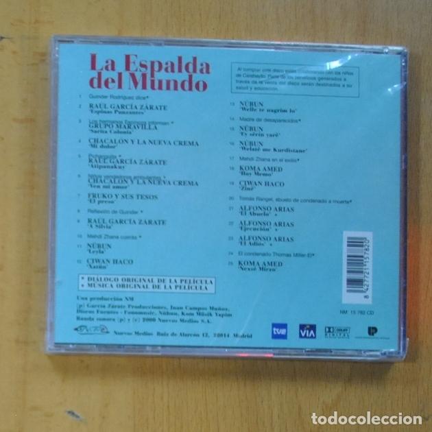 CDs de m&uacute;sica: VARIOS - LA ESPALDA DEL MUNDO - CD - Foto 2