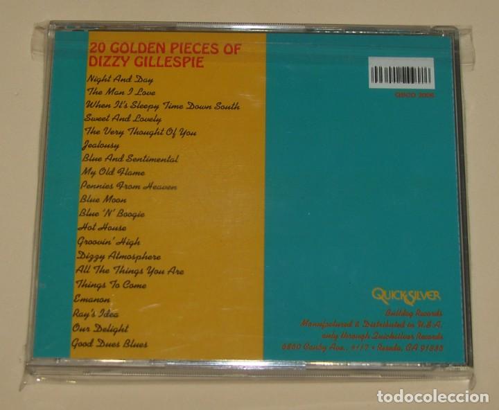 CDs de m&uacute;sica: DIZZY GILLESPIE - 20 GOLDEN PIECES - Foto 2
