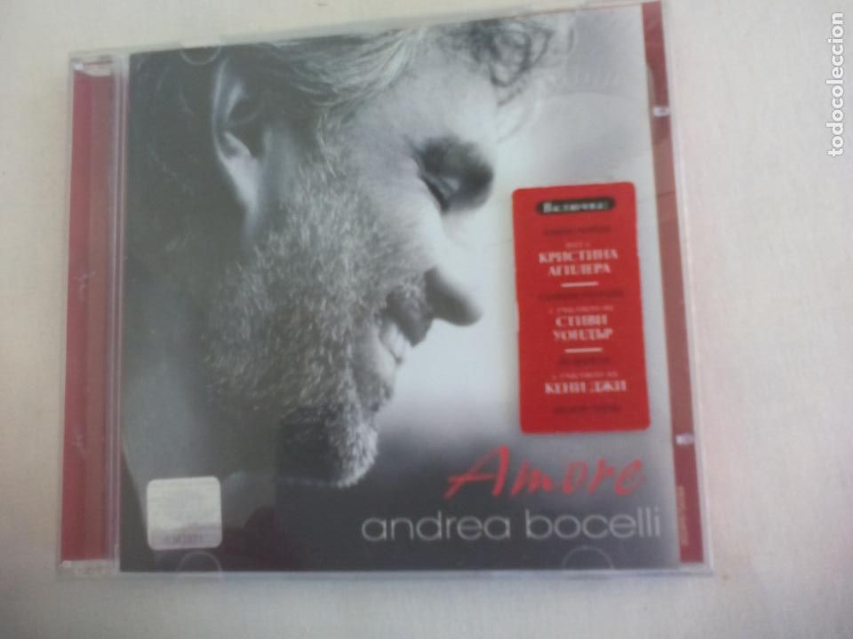 CDs de m&uacute;sica: ANDREA BOCELLI AMORE CD - Foto 1