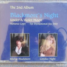 CDs de Música: BLACKMORE'S NIGHT: UNDER A VIOLET MOON (CD PROMO) MUY RARO !!!!!. Lote 219873380