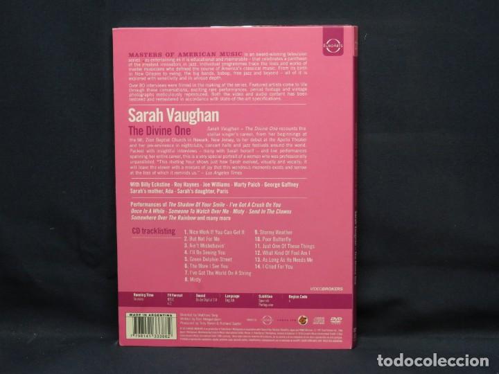 CDs de m&uacute;sica: SARAH VAUGHAN - THE DIVINE ONE - CD + DVD - Foto 2
