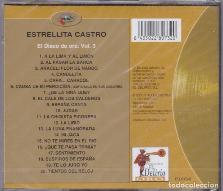 CDs de m&uacute;sica: Estrellita Castro - El disco de Oro - Foto 2
