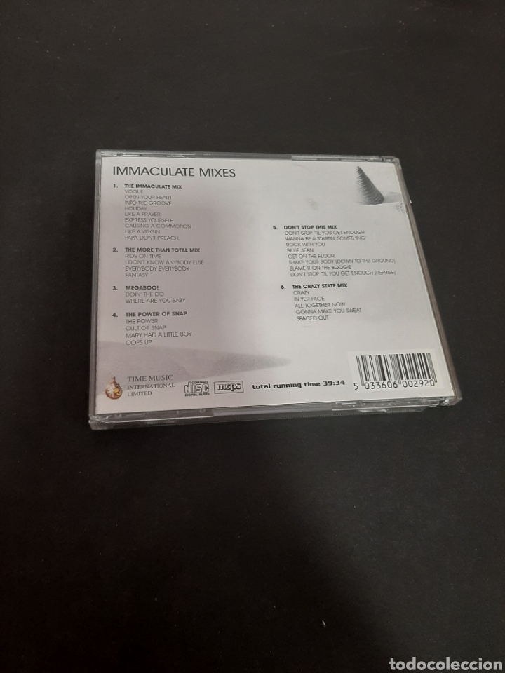 CDs de m&uacute;sica: SCD109 inmaculate mixes -CD SEGUNDA MANO - Foto 2