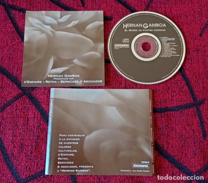 CDs de m&uacute;sica: HERNAN GAMBOA ** El Mundo En Cuatro Cuerdas *** CD