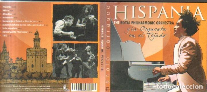 CD di Musica: HISPANIA.THE ROYAL PHILHARMONIC ORCHESTRA. Y LA ORQUESTA EN EL TEJADO. CD-FLA-1012