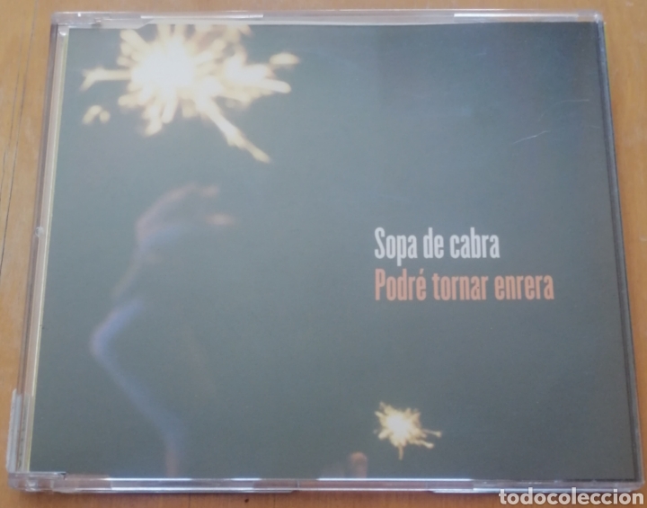 CDs de m&uacute;sica: Sopa de cabra - Podr&eacute; tornar enrera. Cd single promocional - Foto 1