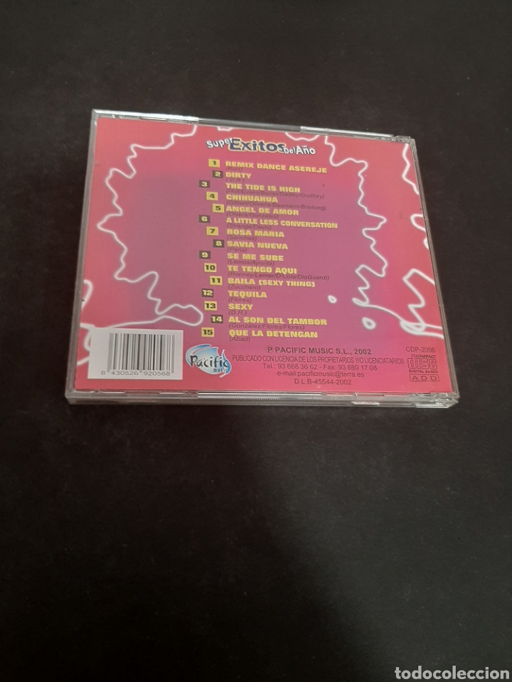 CDs de m&uacute;sica: SCD109 super &eacute;xitos del a&ntilde;o -CD SEGUNDA MANO - Foto 2