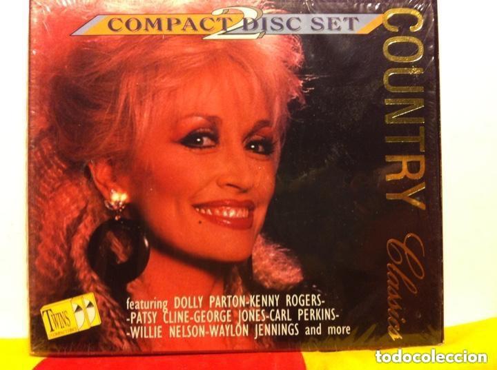 CDs de m&uacute;sica: country classics - set 2 discos - Foto 1