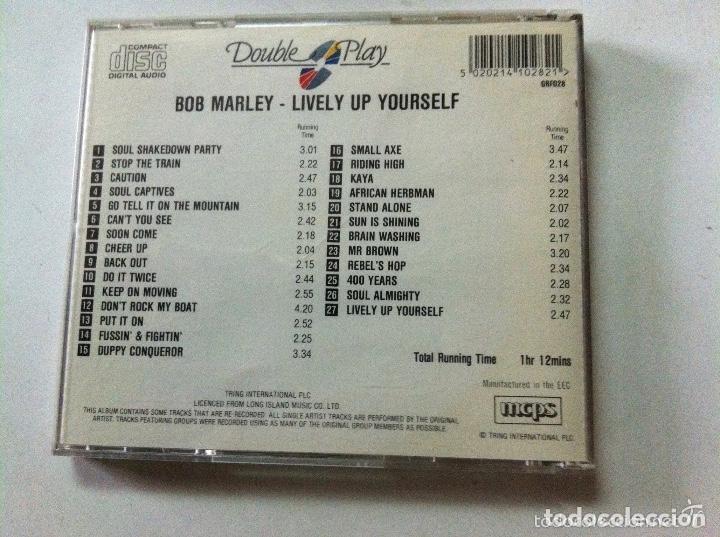 CDs de m&uacute;sica: CD- bob marley (lively up yourself) - Foto 2
