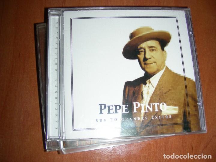CDs de m&uacute;sica: CD PEPE PINTO SUS 20 GRANDES EXITOS - Foto 1