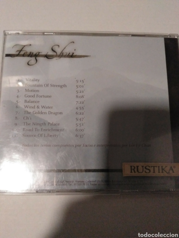 CDs de m&uacute;sica: R&uacute;stika Feng shui - Foto 2