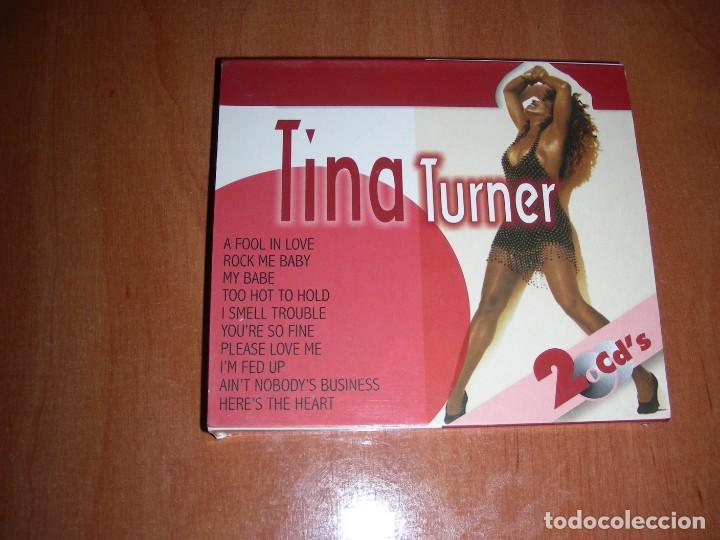 CDs de m&uacute;sica: Tina turner 2 cds + FUNDA - Foto 1