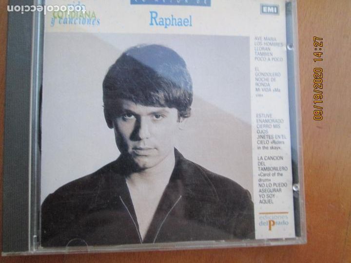 CDs de m&uacute;sica: RAPHAEL , LO MEJOR - EMI 1990 - CD - Foto 1