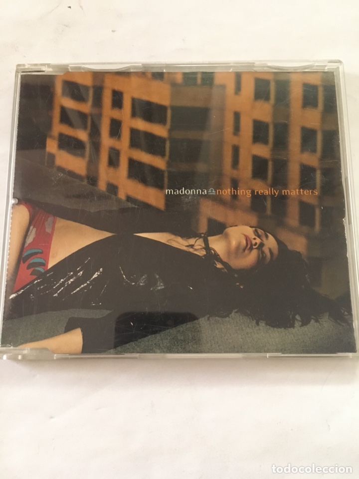 CDs de M&uacute;sica: MADONNA-NOTHING REALLY MATTERS-1999 MAXI GERMANY