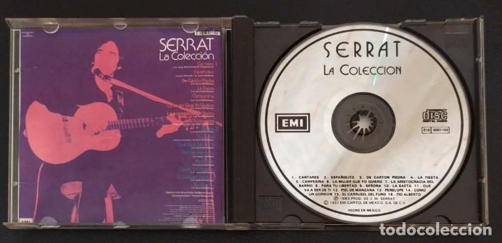 CDs de m&uacute;sica: JOAN MANUEL SERRAT (LA COLECCION) CD 1991 - Foto 3