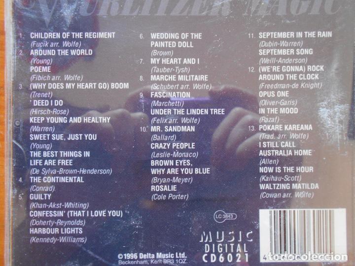 CDs de m&uacute;sica: CD WURLITZER MAGIC - ROBERT WOLFE (035) - Foto 2