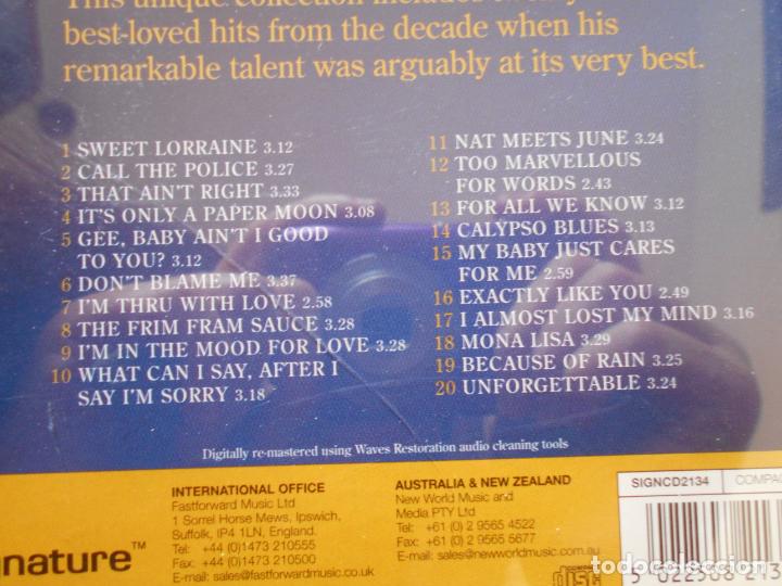 CDs de m&uacute;sica: CD NAT KING COLE (5A) - Foto 2