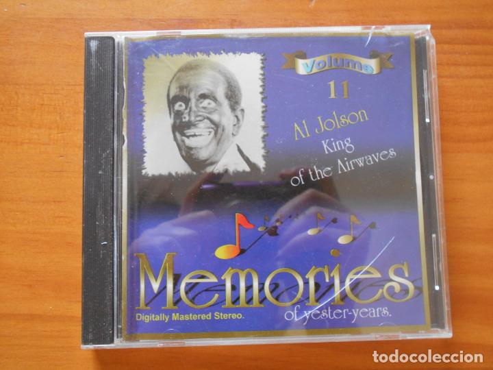 CDs de Musique: CD MEMORIES - AL JOLSON - KING OF THE AIRWAVES (4L)
