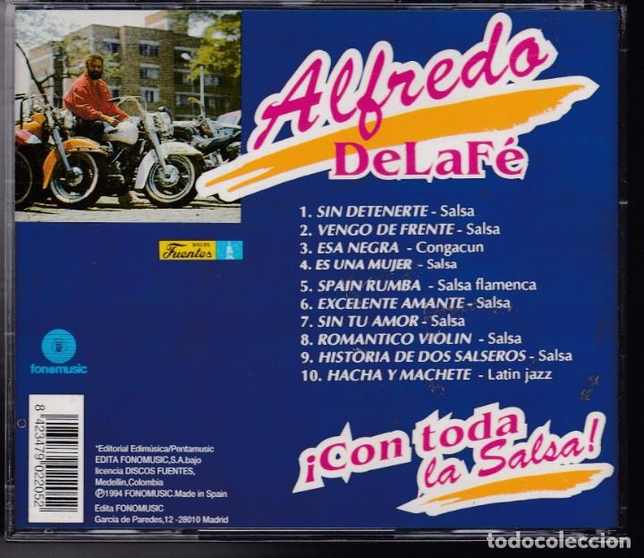 CDs de m&uacute;sica: Alfredo De La F&eacute; - &iexcl;Con Toda La Salsa! - CD - Foto 2