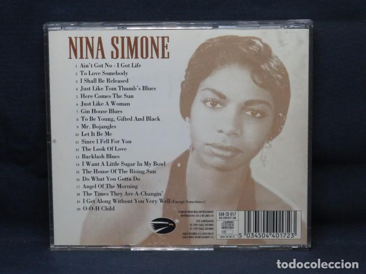CDs de m&uacute;sica: NINA SIMONE - THE MASTERS - 20 CLASSIC TRACKS - CD - Foto 2