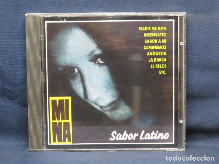 CDs de m&uacute;sica: MINA - SABOR LATINO - CD - Foto 1