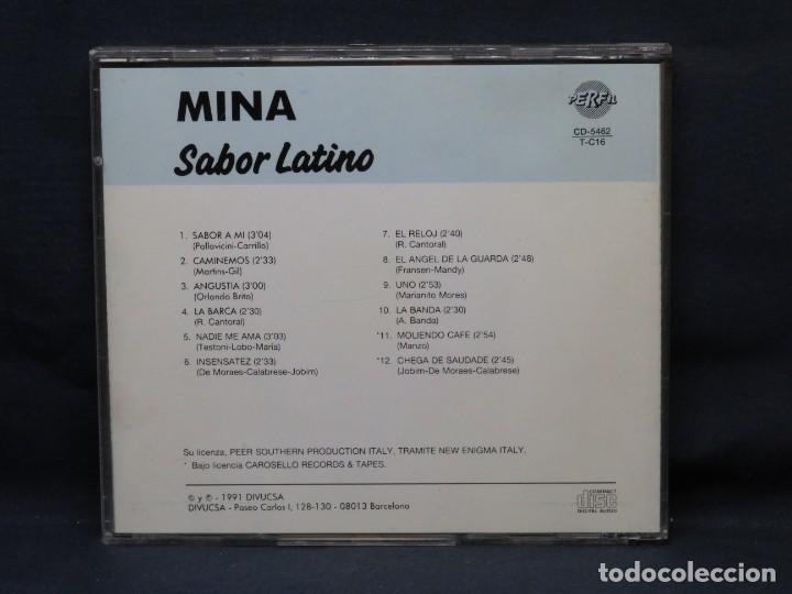CDs de m&uacute;sica: MINA - SABOR LATINO - CD - Foto 2