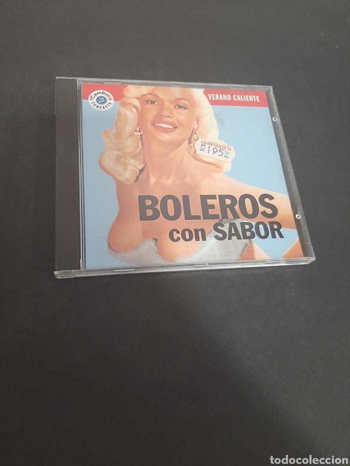 Music CDs: SCD108 boleros con sabor -CD SEGUNDA MANO