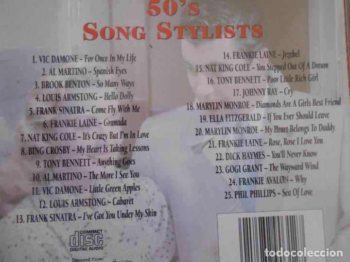 CDs de m&uacute;sica: CD 50S SONG STYLISTS (FM) - Foto 2