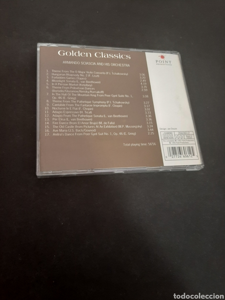 CDs de m&uacute;sica: SCD111 golden classics-CD SEGUNDA MANO - Foto 2