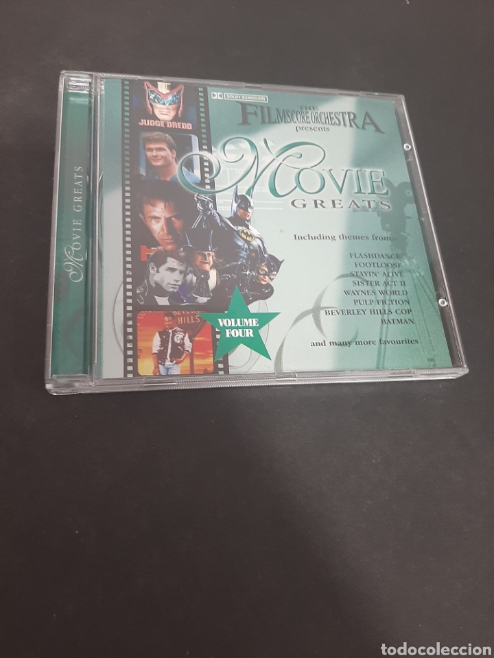 Music CDs: CD 3726 movie greats volumen four-CD SEGUNDA MANO