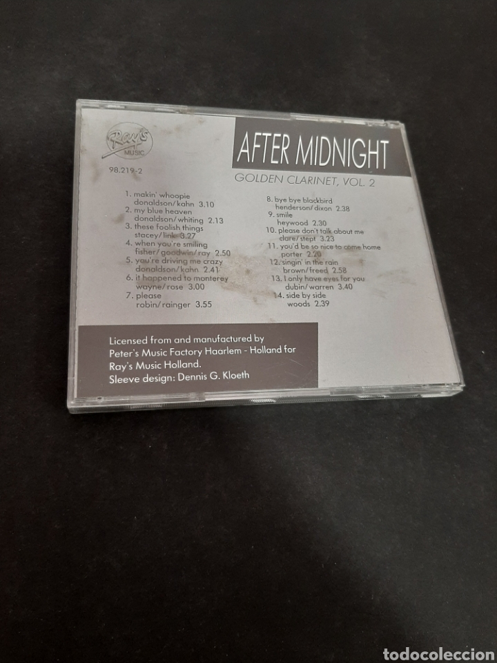 CDs de m&uacute;sica: SCD108 after midnight -CD SEGUNDA MANO - Foto 2