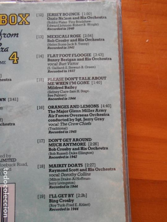 CDs de m&uacute;sica: CD G.I. JUKEBOX VOL. 4 (D8) - Foto 3