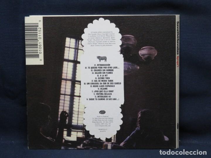 CDs de m&uacute;sica: Savath & Savalas - Apropat - CD - Foto 2