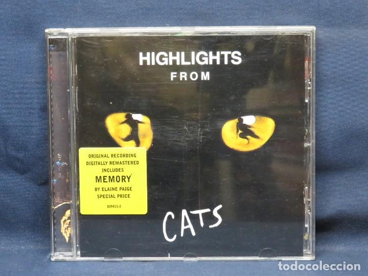 CDs de m&uacute;sica: Andrew Lloyd Webber - Highlights From Cats - CD - Foto 1